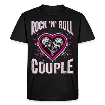 Musique Rock 'n' Roll, Danse, Concert, Festival - T-shirt Premium bio Homme - noir - Devant - Nico (187cm)
