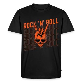 Musique Rock 'n' Roll, Danse, Concert, Festival - T-shirt Premium bio Homme - noir - Devant - Nico (187cm)