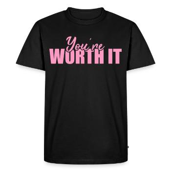 Soyez vous-même ! Confiance en soi, pensée positive Motivation - T-shirt Premium bio Homme - noir - Devant - Nico (187cm)