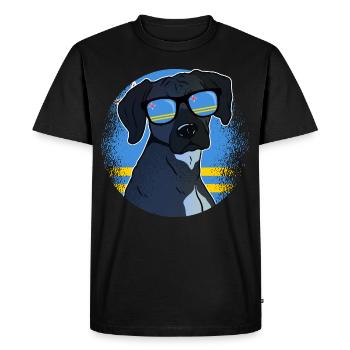 Aruba - T-shirt Premium bio Homme - noir - Devant - Nico (187cm)
