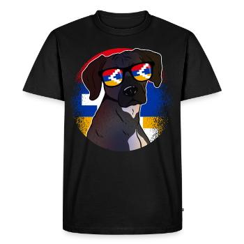 Nagorno Karabakh - Men's Premium Organic T-Shirt - black - Front - Nico (187cm)