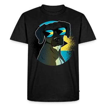 Bahamas - T-shirt Premium bio Homme - noir - Devant - Nico (187cm)