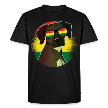 Bolivie - T-shirt Premium bio Homme - noir - Devant - Nico (187cm)