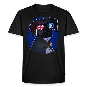 Falkland (Îles) - T-shirt Premium bio Homme - noir - Devant - Nico (187cm)