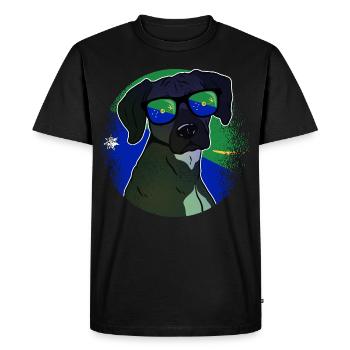 Christmas Island - Men's Premium Organic T-Shirt - black - Front - Nico (187cm)
