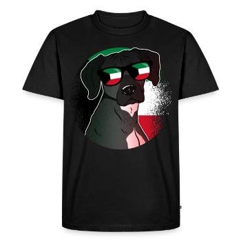 Koweït - T-shirt Premium bio Homme - noir - Devant - Nico (187cm)