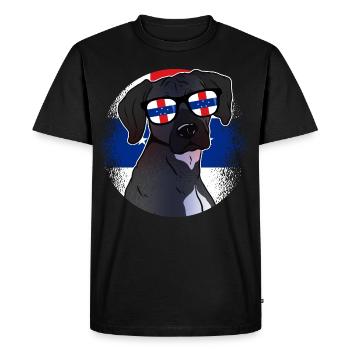 Antilles néerlandaises - T-shirt Premium bio Homme - noir - Devant - Nico (187cm)