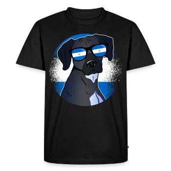 Nicaragua - Men's Premium Organic T-Shirt - black - Front - Nico (187cm)