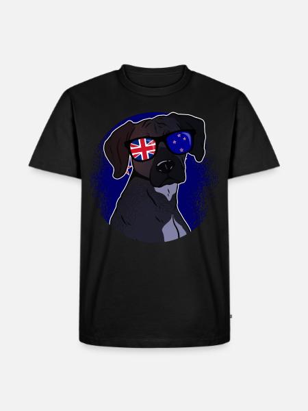 Nouvelle Zélande - T-shirt Premium bio Homme - noir