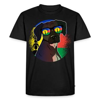 Nouvelle Calédonie - T-shirt Premium bio Homme - noir - Devant - Nico (187cm)