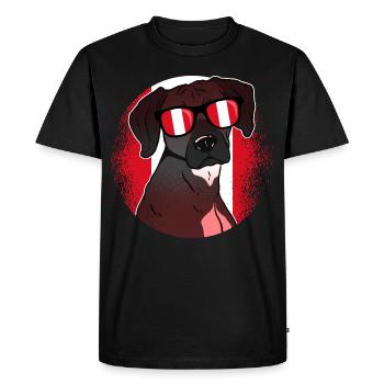 Peru - Men's Premium Organic T-Shirt - black - Front - Nico (187cm)