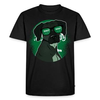 Saudi Arabia - Men's Premium Organic T-Shirt - black - Front - Nico (187cm)