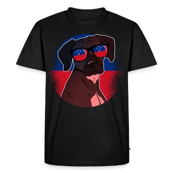 Samoa - T-shirt Premium bio Homme - noir - Devant - Nico (187cm)