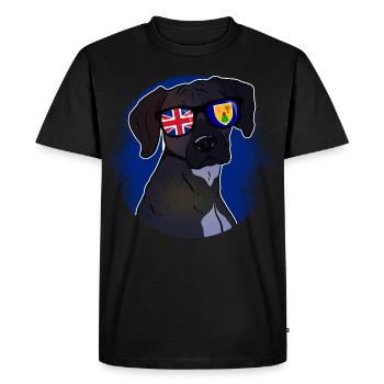 Turks and Caicos Islands - Men's Premium Organic T-Shirt - black - Front - Nico (187cm)