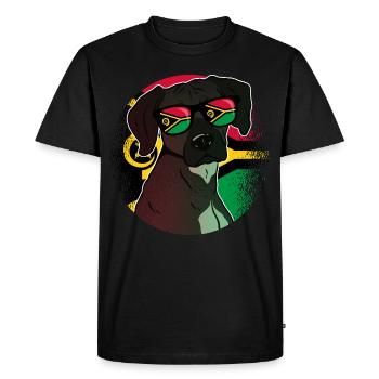 Vanuatu - T-shirt Premium bio Homme - noir - Devant - Nico (187cm)