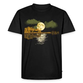 guitare, musicien, groupe de musique, guitariste, - T-shirt Premium bio Homme - noir - Devant - Nico (187cm)