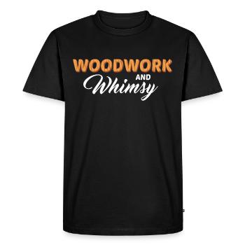 carpenter, carpenter, woodworker, carpenter, - Men's Premium Organic T-Shirt - black - Front - Nico (187cm)