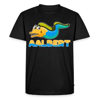 Albert Name, tenue d’Aalbert pour le jour du nom avec - T-shirt Premium bio Homme - noir - Devant - Nico (187cm)