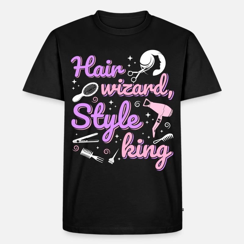 Coiffeur Coiffeur Coiffeur Coiffeur - T-shirt Premium bio Homme - noir