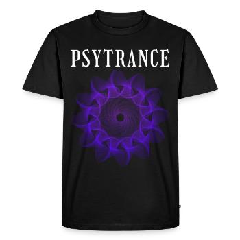 Techno House Party EDM Festival Goa Rave Psytrance - T-shirt Premium bio Homme - noir - Devant - Nico (187cm)