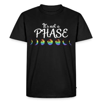 LGBTQIA+ Lesbians, Gays, Equality - Men's Premium Organic T-Shirt - black - Front - Nico (187cm)