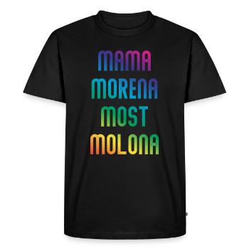 Mama Morena most molona - T-shirt Premium bio Homme - noir - Devant - Nico (187cm)