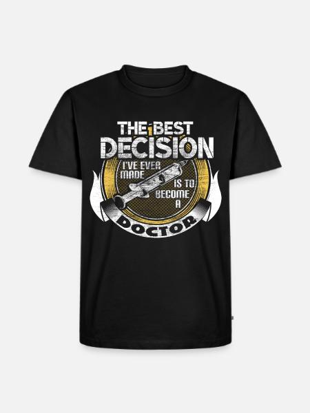 Doctor Doctors Hospital Gift - Men's Premium Organic T-Shirt - black