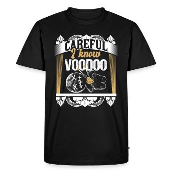 Horreur de poupée vaudou - T-shirt Premium bio Homme - noir - Devant - Nico (187cm)