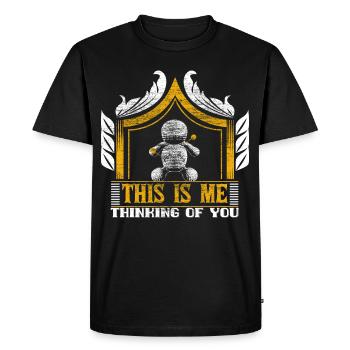 Voodoo Magic Spell Gift - Men's Premium Organic T-Shirt - black - Front - Nico (187cm)