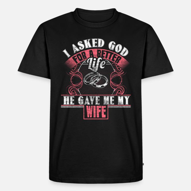 Makar - Ekologisk premium-T-shirt herr - svart
