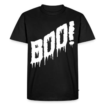 Costume d'Halloween Boo. - T-shirt Premium bio Homme - noir - Devant - Nico (187cm)
