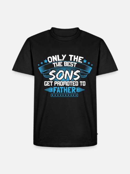 Son Birthday Gift Idea - Men's Premium Organic T-Shirt - black