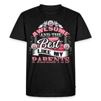 Meilleure fille de la famille Süß - T-shirt Premium bio Homme - noir - Devant - Nico (187cm)