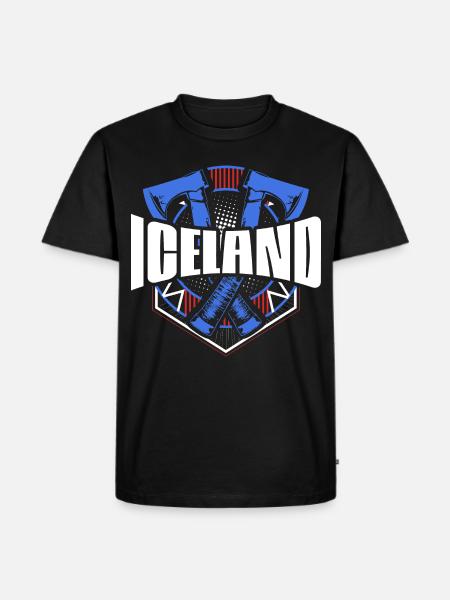 Iceland Reykjavik Pride - Men's Premium Organic T-Shirt - black