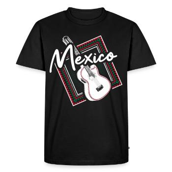 Fierté mexicaine du Mexique - T-shirt Premium bio Homme - noir - Devant - Nico (187cm)