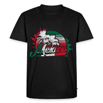 Mexique Idée cadeau de lieu de naissance mexicain - T-shirt Premium bio Homme - noir - Devant - Nico (187cm)