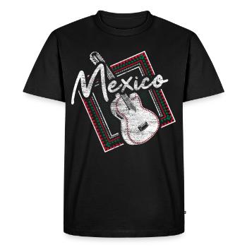 Mexique État mexicain - T-shirt Premium bio Homme - noir - Devant - Nico (187cm)