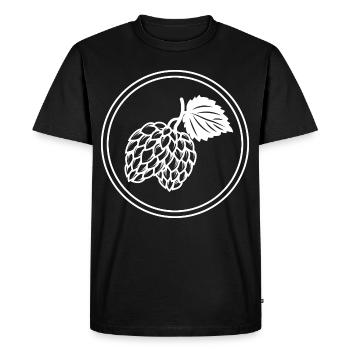 Beer Hops Tap Brewery - Men's Premium Organic T-Shirt - black - Front - Nico (187cm)