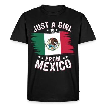 Mexique Mexique Mexicain Espagnol - T-shirt Premium bio Homme - noir - Devant - Nico (187cm)