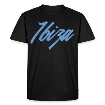 Ibiza - T-shirt Premium bio Homme - noir - Devant - Nico (187cm)