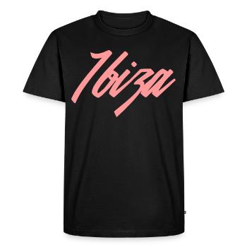 Ibiza - T-shirt Premium bio Homme - noir - Devant - Nico (187cm)