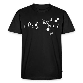 Maestro de la musique - T-shirt Premium bio Homme - noir - Devant - Nico (187cm)