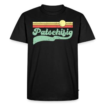 Sluggish - Men's Premium Organic T-Shirt - black - Front - Nico (187cm)