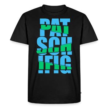 négligé - T-shirt Premium bio Homme - noir - Devant - Nico (187cm)