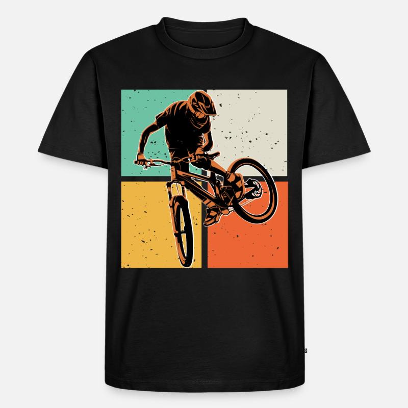 1 45 - Männer Premium Bio T-Shirt - Schwarz