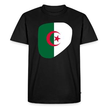 Algérie DZ Dzair Les Algériens - T-shirt Premium bio Homme - noir - Devant - Nico (187cm)