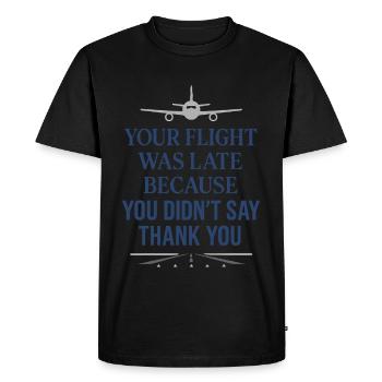 Aviation Mechanic Faa Humor Aircraft Technician - Men's Premium Organic T-Shirt - black - Front - Nico (187cm)