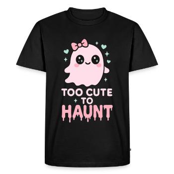 Kawaii Horror Creepy Cute Pastel Goth Sweet Spooky - Men's Premium Organic T-Shirt - black - Front - Nico (187cm)