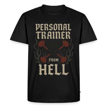 Goth Gym Sombre Fitness Alternative Training Gothique - T-shirt Premium bio Homme - noir - Devant - Nico (187cm)