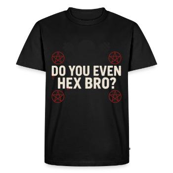 Goth Gym Sombre Fitness Alternative Training Gothique - T-shirt Premium bio Homme - noir - Devant - Nico (187cm)